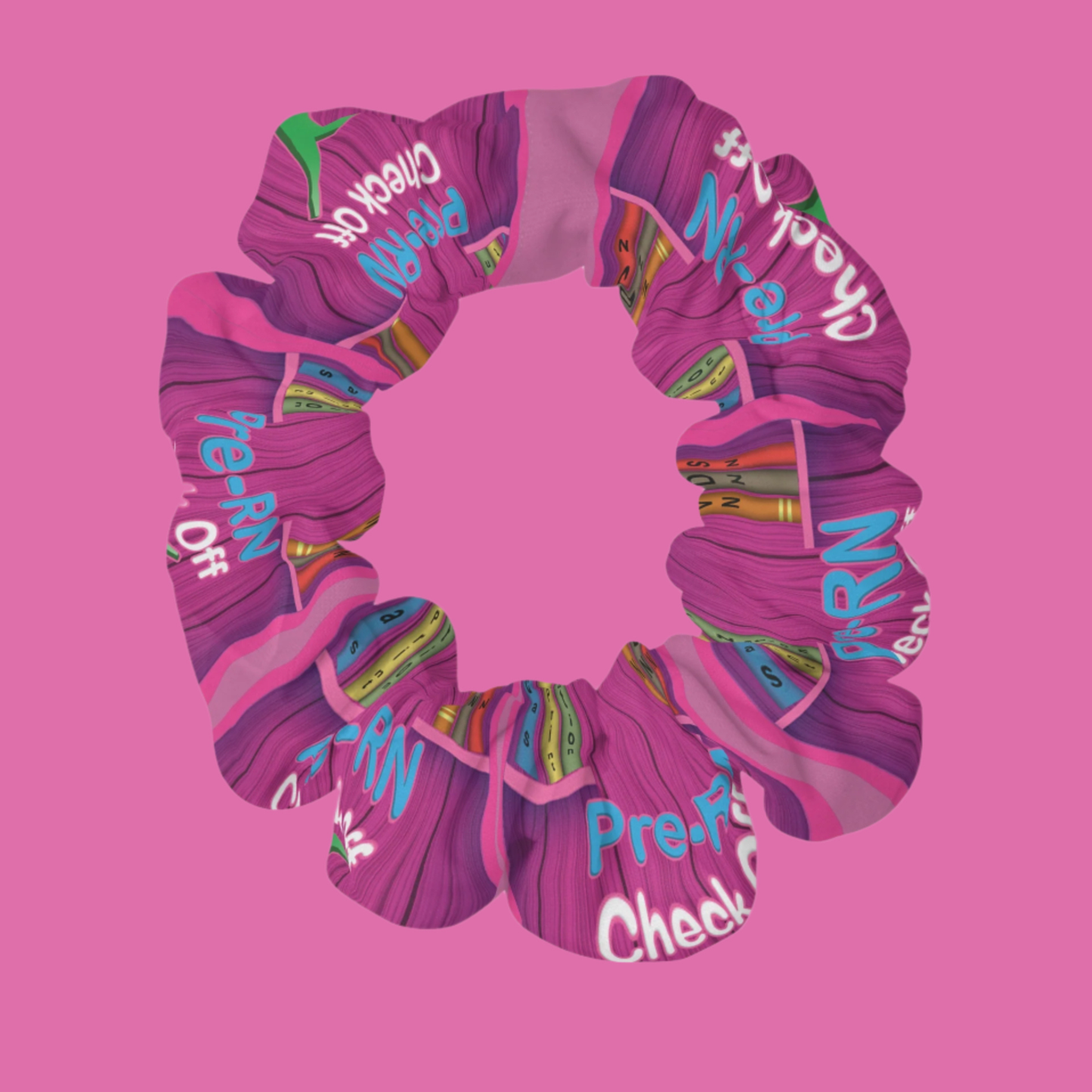 The Ultimate Hot Pink Nursing Scrunchie
