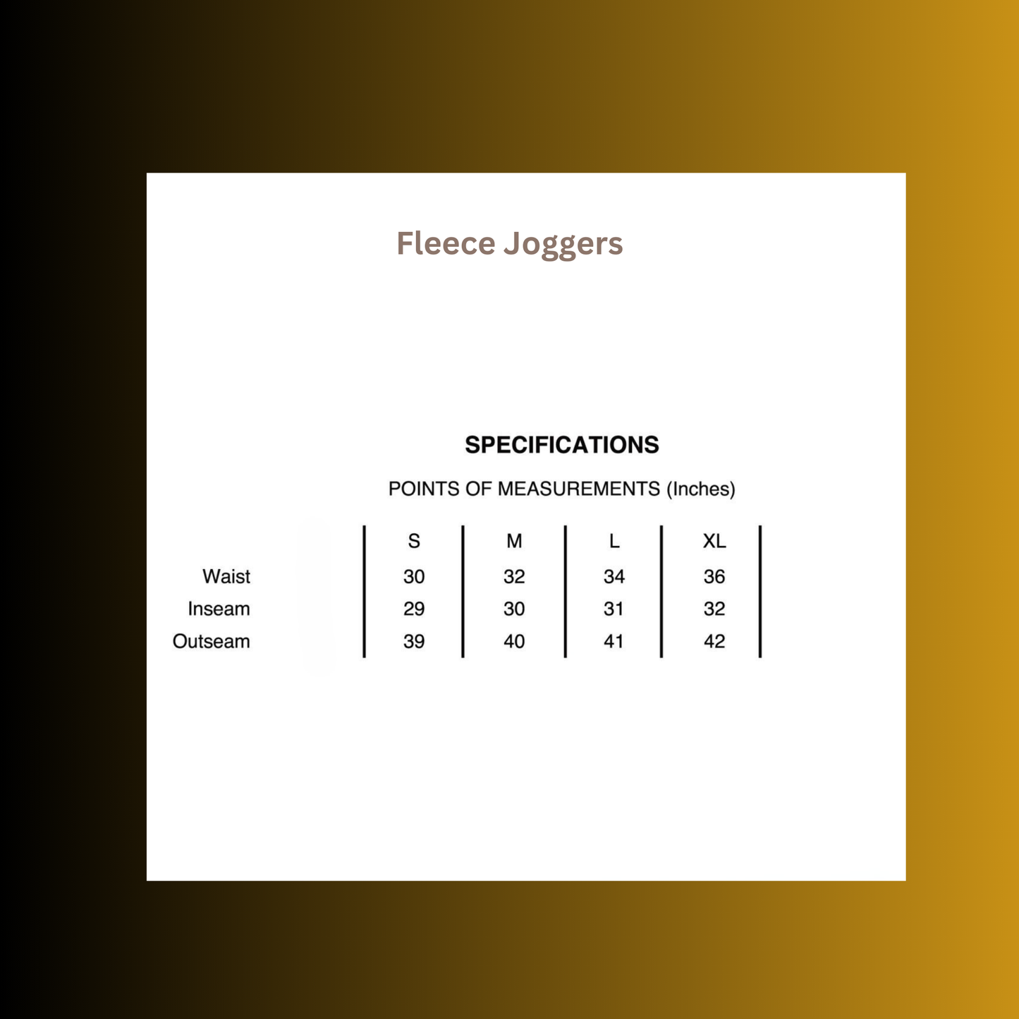 Nursing Student Fleece Joggers