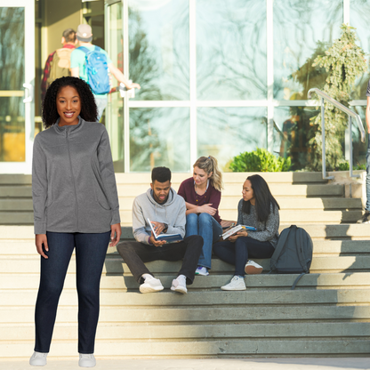 "Nursing Students' Poly Tech Zip Jacket"