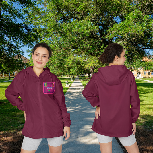 Lightweight Full-Zip Student Windbreaker