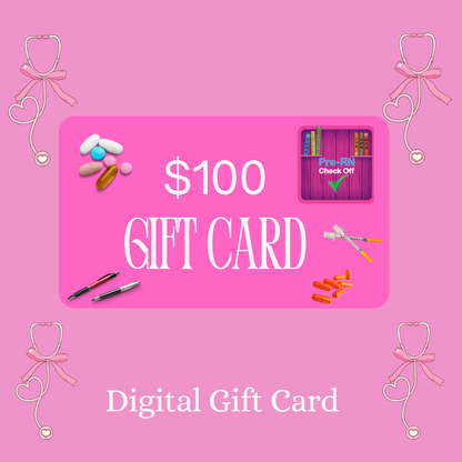 Beautiful Pre-Nursing Student Digital Gift Card!