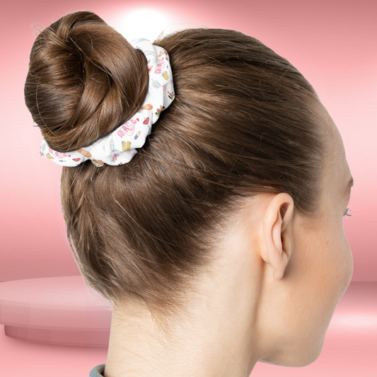 The Ultimate White Nursing Scrunchie