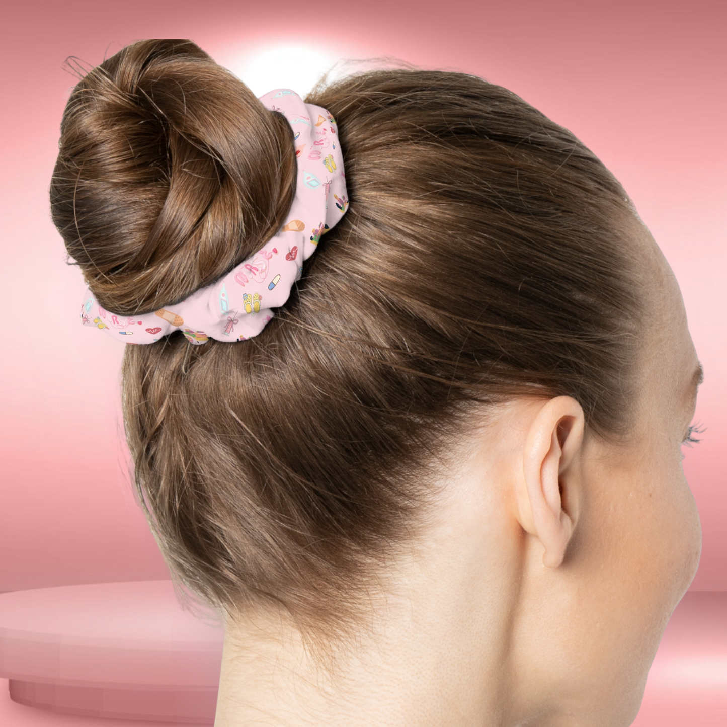 The Ultimate Light Pink  Nursing Scrunchie