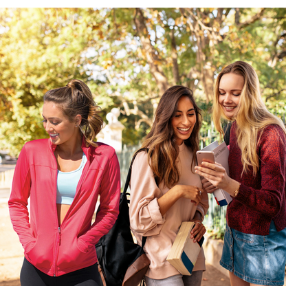 "Nursing Students' Poly Tech Zip Jacket"