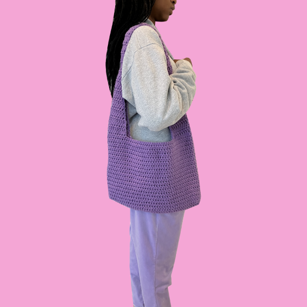 Pre-Nursing and Nursing Student Crochet Shoulder Bag (Handmade)