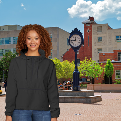 Stay Dry & Stylish with Our Crop Lightweight Windbreaker!
