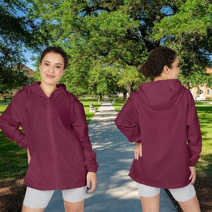 Lightweight Full-Zip Student Windbreaker