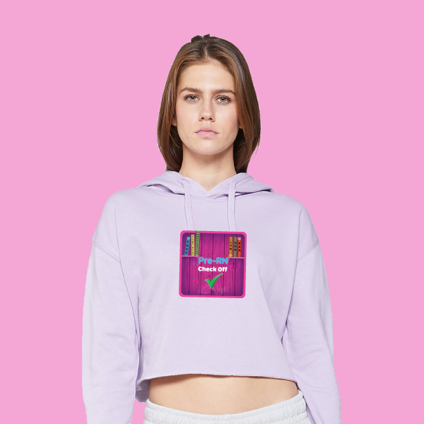 Nurse Crop Hoodie