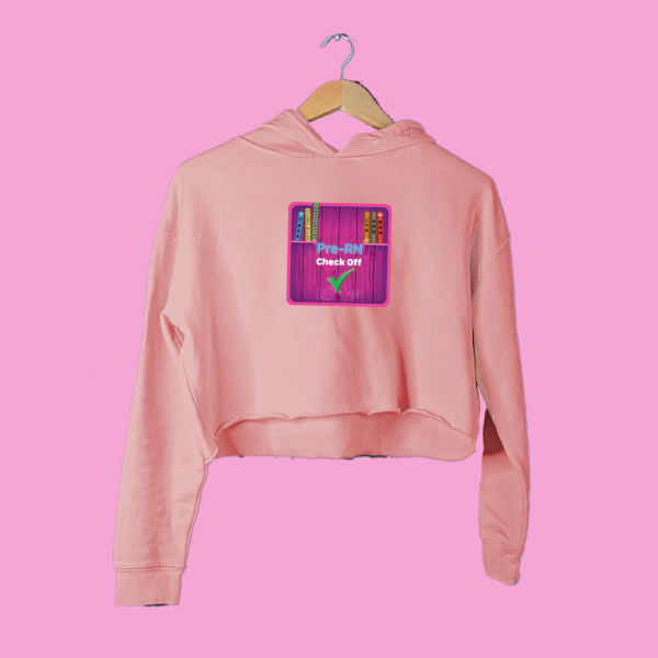 Nurse Crop Hoodie