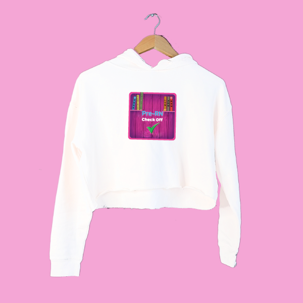 Nurse Crop Hoodie