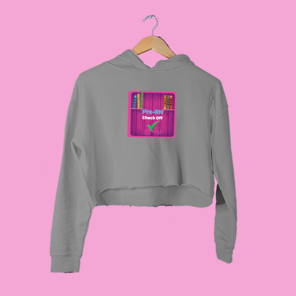 Nurse Crop Hoodie