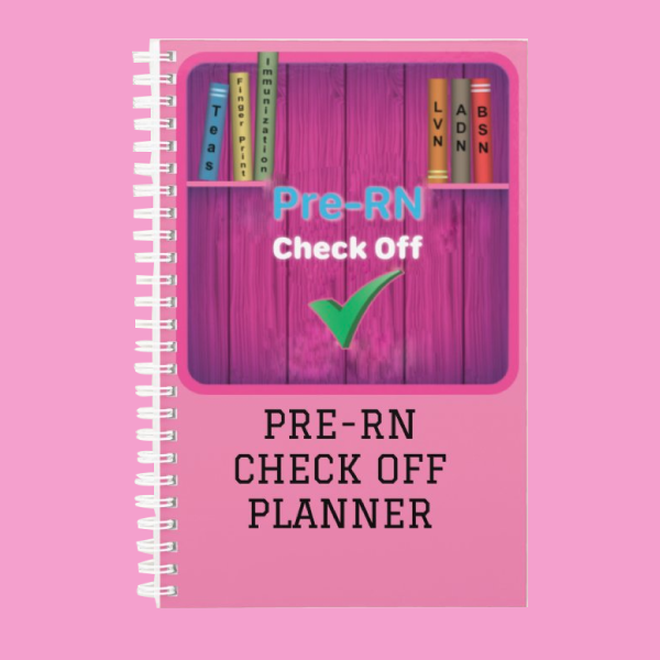 Pre-Nursing and Nursing Student Planner