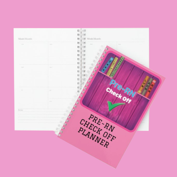 Pre-Nursing and Nursing Student Planner